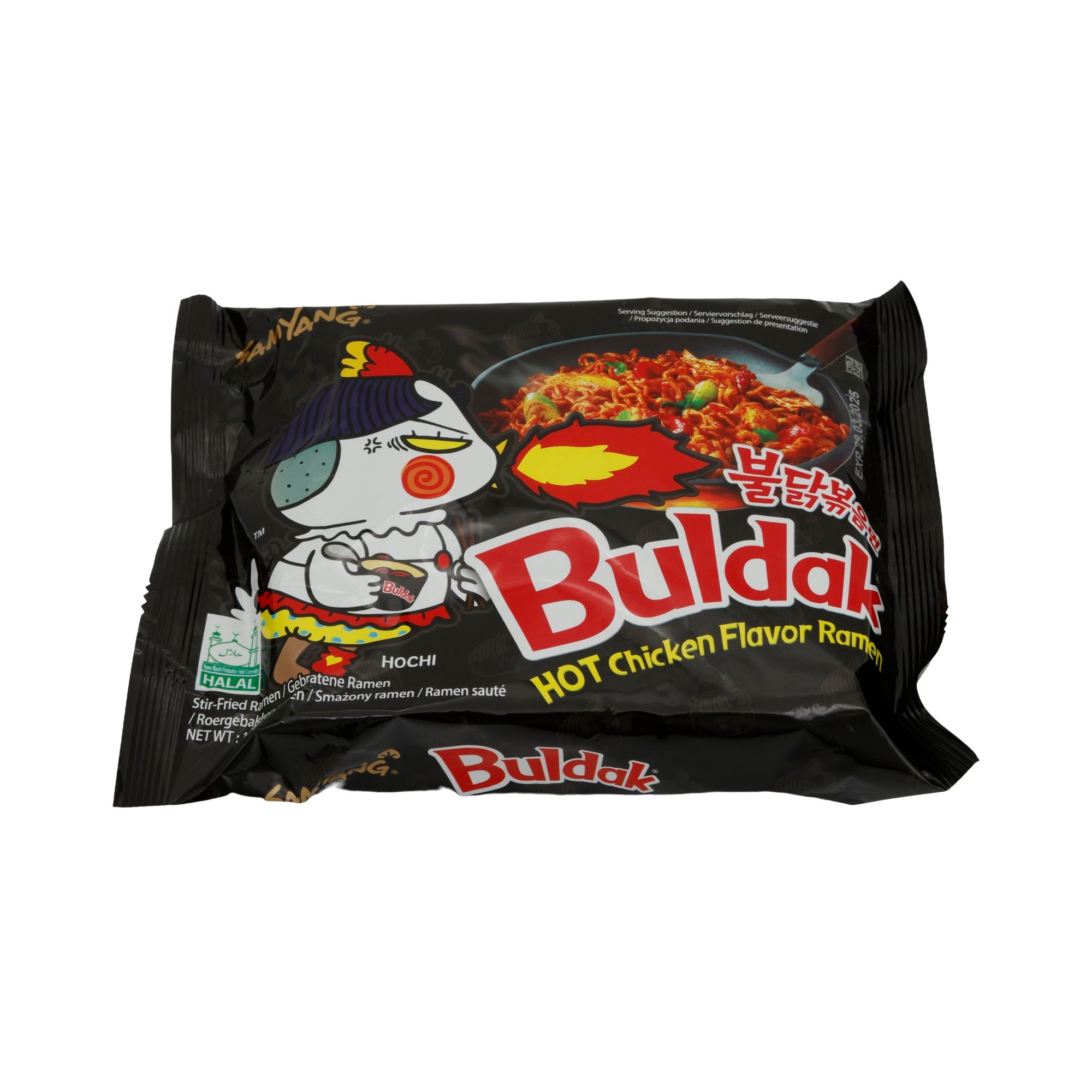 Hot Chicken Flavor Ramen Samyang Buldak | Nudeln | | 140 g Packung SAMYANG